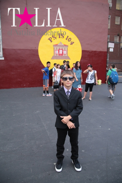 Первый день в учебном году. Школа PS/IS 104 Форт Хамилтон, Бей Ридж, Бруклин, Нью-Йорк